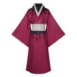 Douma Cosplay Costume Red Kimono Adult Male Halloween Carnival Costume