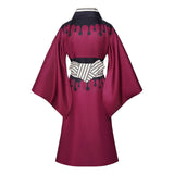 Douma Cosplay Costume Red Kimono Adult Male Halloween Carnival Costume