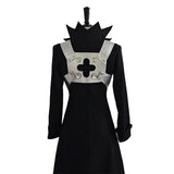 Dr Stone Cosplay Costume Xeno Black Suit Adult Male Halloween Carnival Costume