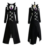 Dr Stone Cosplay Costume Xeno Black Suit Adult Male Halloween Carnival Costume