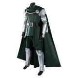 Dr.Doom Cosplay Costume Green Deluxe Set Adult Male Halloween Carnival Costume