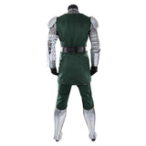 Dr.Doom Cosplay Costume Green Deluxe Set Adult Male Halloween Carnival Costume