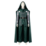 Dr.Doom Cosplay Costume Green Outfit Adult Male Halloween Carnival Costume