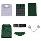 Dr.Doom Cosplay Costume Green Outfit Adult Male Halloween Carnival Costume