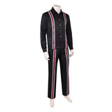 Dust Bunny Cosplay Costume Mads Mikkelsen Black Outfit Adult Male Halloween Carnival Costume