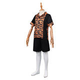 Dust Bunny Cosplay Costume Sophie Sloan Black Shirt Kids Children Halloween Carnival Costume