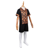 Dust Bunny Cosplay Costume Sophie Sloan Black Shirt Kids Children Halloween Carnival Costume