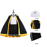 The Magical Journey of the Wand and Sword Colette Loire Black Outfit Adult Female Halloween Carnival Costume