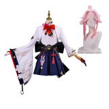 Honkai: Star Rail Cosplay Costume Evanescia White Outfit Adult Female Halloween Carnival Costume