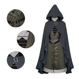 Elden Ring Cosplay Costume Melina Gray Hat Robe Adult Female Halloween Carnival Costume
