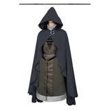 Elden Ring Cosplay Costume Melina Gray Hat Robe Adult Female Halloween Carnival Costume