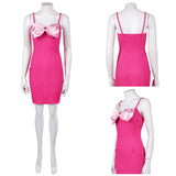 Elle Cosplay Costume Woods Pink Dress Adult Female Halloween Carnival Costume