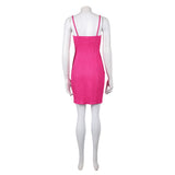 Elle Cosplay Costume Woods Pink Dress Adult Female Halloween Carnival Costume