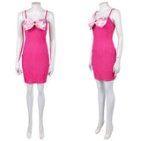 Elle Cosplay Costume Woods Pink Dress Adult Female Halloween Carnival Costume