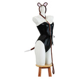 Euphoria Season 3 Cosplay Costume Cassie Black Puppy Outfit Adult Female Halloween Carnival Costume