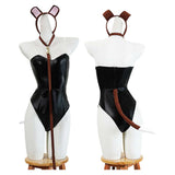 Euphoria Season 3 Cosplay Costume Cassie Black Puppy Outfit Adult Female Halloween Carnival Costume
