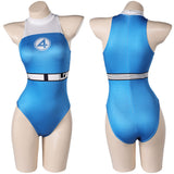 Fantastic Four Invisible Woman,Sue Storm Cosplay Costume Halloween carnival Costume