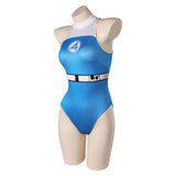 Fantastic Four Invisible Woman,Sue Storm Cosplay Costume Halloween carnival Costume