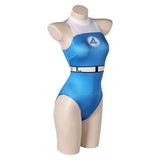 Fantastic Four Invisible Woman,Sue Storm Cosplay Costume Halloween carnival Costume
