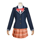 The Angel Next Door Spoils Me Rotten Cosplay Costume ​Shiina Mahiru Blue Uniform Adult Male/Female Halloween Carnival Costume