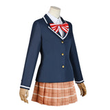 The Angel Next Door Spoils Me Rotten Cosplay Costume ​Shiina Mahiru Blue Uniform Adult Male/Female Halloween Carnival Costume