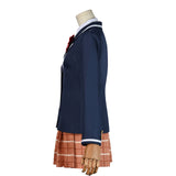 The Angel Next Door Spoils Me Rotten Cosplay Costume ​Shiina Mahiru Blue Uniform Adult Male/Female Halloween Carnival Costume