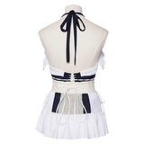 Final Fantasy Cosplay Costume Tifa Lockhart White Swimsuit Adult Female Halloween Carnival Costume