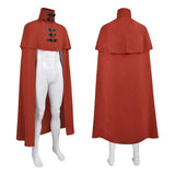 Final Fantasy Cosplay Costume Vincent Valentine Red Cloak Adult Male Halloween Carnival Costume