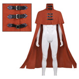 Final Fantasy Cosplay Costume Vincent Valentine Red Cloak Adult Male Halloween Carnival Costume