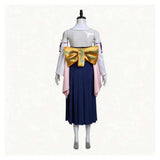 Final Fantasy Cosplay Costume Yuna White Kimono Adult Female Halloween Carnival Costume