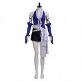 Final Fantasy Yuna Women Purple Outfit Adult Female Halloween Carnival Costume