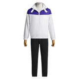 Fool Night Cosplay Costume Toshiro Kamiya White Coat Outfit Adult Male Halloween Carnival Costume