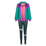 Forgotten Island  Cosplay Costume Risa Green Coat Adult Female Halloween Carnival Costume