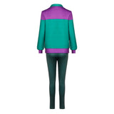Forgotten Island  Cosplay Costume Risa Green Coat Adult Female Halloween Carnival Costume