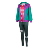 Forgotten Island  Cosplay Costume Risa Green Coat Adult Female Halloween Carnival Costume