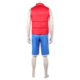 Forgotten Island Cosplay Costume aww Red Outfit Adult Male Halloween Carnival Costume