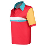 Forgotten Island Cosplay Costume Jo Red Top Adult Female Halloween Carnival Costume