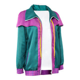 Forgotten Island Cosplay Costume Risa Green Coat Adult Female Halloween Carnival Costume