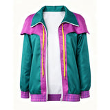 Forgotten Island Cosplay Costume Risa Green Coat Adult Female Halloween Carnival Costume