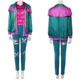 Forgotten Island Cosplay Costume Risa Green Outfit Adult Female Halloween Carnival Costume