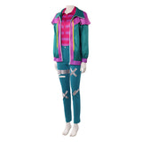Forgotten Island Cosplay Costume Risa Green Outfit Adult Female Halloween Carnival Costume