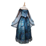 Frankenstein Cosplay Costume Elizabeth Blue Outfit Adult Female Halloween Carnival Costume