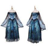 Frankenstein Cosplay Costume Elizabeth Blue Outfit Adult Female Halloween Carnival Costume