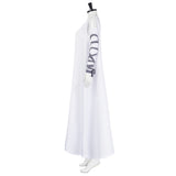 Frankenstein Cosplay Costume Elizabeth White Outfit Adult Female Halloween Carnival Costume