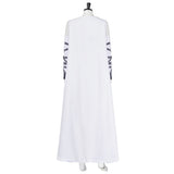 Frankenstein Cosplay Costume Elizabeth White Outfit Adult Female Halloween Carnival Costume