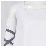 Frankenstein Cosplay Costume Elizabeth White Outfit Adult Female Halloween Carnival Costume