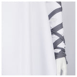Frankenstein Cosplay Costume Elizabeth White Outfit Adult Female Halloween Carnival Costume