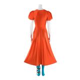 Frankenstein Cosplay Costume The Bride Orange Outfit Adult Female Halloween Carnival Costume