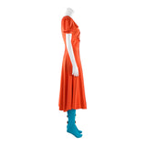 Frankenstein Cosplay Costume The Bride Orange Outfit Adult Female Halloween Carnival Costume