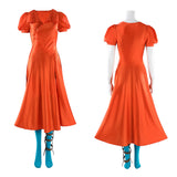 Frankenstein Cosplay Costume The Bride Orange Outfit Adult Female Halloween Carnival Costume